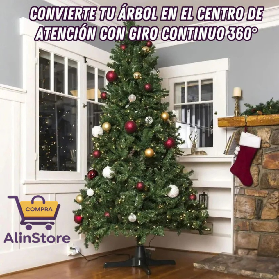 Base giratoria para àrbol de navidad - SpinTree Pro®