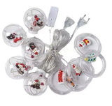 LUCES ESFERAS NAVIDEÑAS