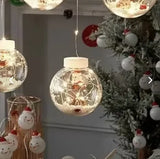 LUCES ESFERAS NAVIDEÑAS